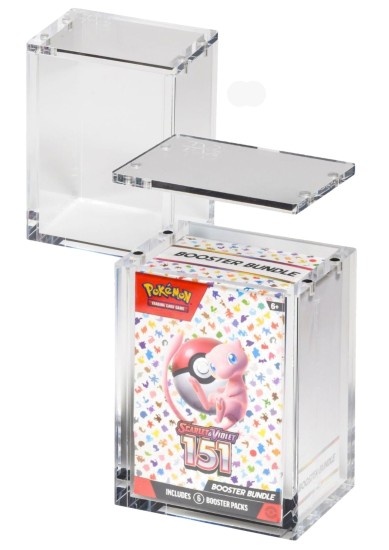 POKEMON BOOSTER BUNDLE ACRYLIC CASE