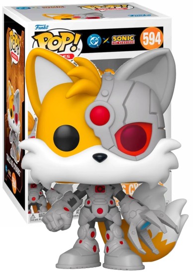 FUNKO POP HEROES #594 SONIC TAILS AS CYBORG