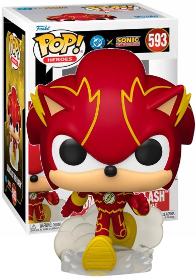 FUNKO POP HEROES #593 SONIC AS THE FLASH