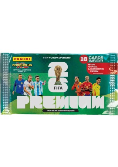 PANINI ADRENALYN XL: FIFA WORLD CUP 2026 - PREMIUM CARDS DISPLAY PACK (X1)