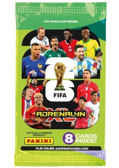 PANINI ADRENALYN XL: FIFA WORLD CUP 2026 - CARDS DISPLAY PACK (X1)