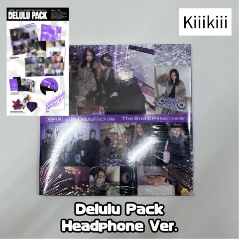 KiiiKiii – The 2nd EP [Delulu Pack] (Headphone. Version)