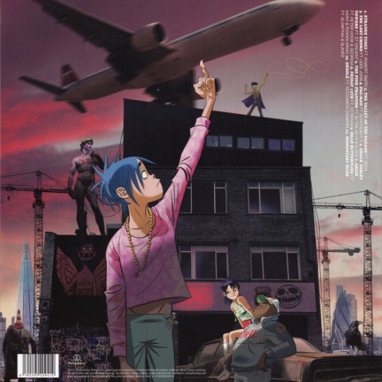 Gorillaz – Song Machine Season One (Vinyl, LP, Album, Limited Edition, Orange Neon) - Image 4