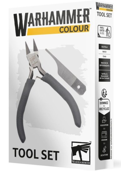 WARHAMMER COLOUR TOOL SET