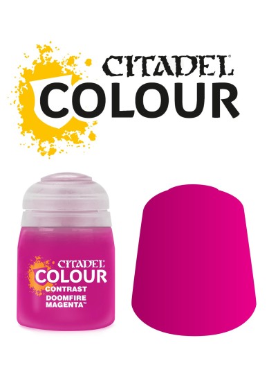 CITADEL COULOUR PAINT CONTRAST: DOOMFIRE MAGENTA (18ML)