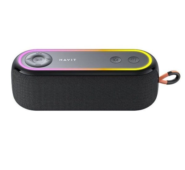 HAVIT Waterproof Wireless Speaker Ipx5 With Built In Microphone Black