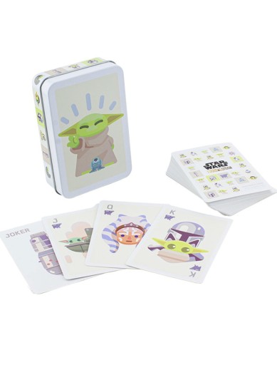 PALADONE: STAR WARS THE MANDALORIAN - GROGU PLAYING CARDS