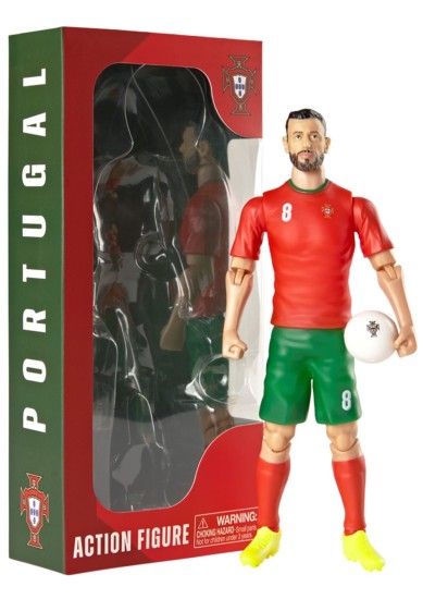 BANBO TOYS: PORTUGAL SOCCER - B. FERNANDES (20CM)