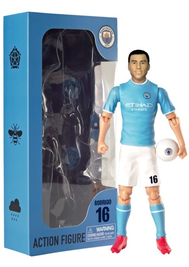 BANBO TOYS: MANCHESTER CITY SOCCER - RODRI (20CM)