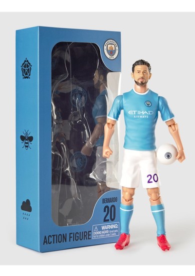 BANBO TOYS: MANCHESTER CITY SOCCER - BERNARDO SILVA (20CM)
