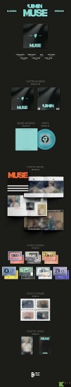 Jimin (BTS) – Muse (Vinyl, LP, Album, Turquoise) - Image 2