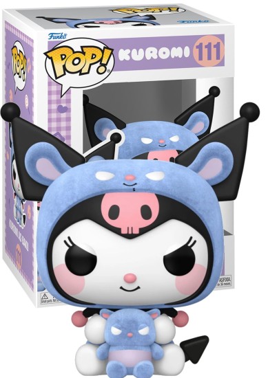 FUNKO POP!: KUROMI #111 KUROMI AS BAKU (FLOCKED)  VINYL FIGURE