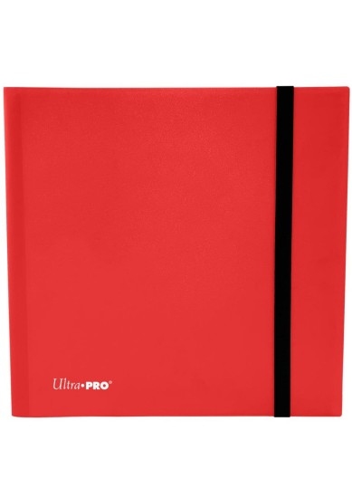ULTRA PRO - ECLIPSE 12-PKT APPLE RED PRO-BINDER