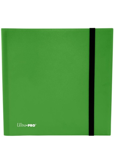 ULTRA PRO - ECLIPSE 12-PKT LIME GREEN PRO-BINDER