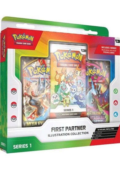 POKEMON TCG: FIRST PARTNER ILLUSTRATION COLLECTION SERIES 1
