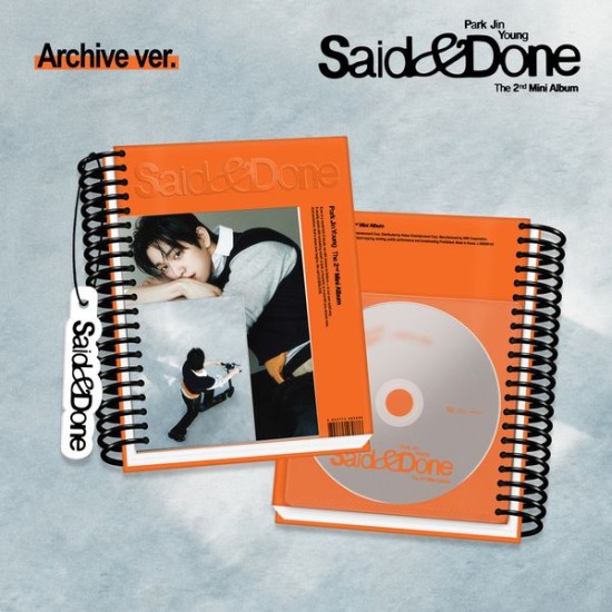 Park Jin Young (Got7) The 2nd Mini Album - Said & Done (Archive Ver.)