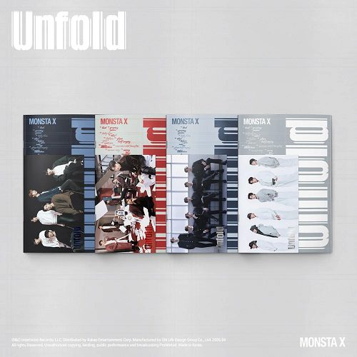MONSTA X – [Unfold] (STANDARD VER.) Random