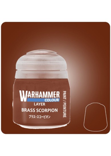 PAINT COULOUR - LAYER: (22-65) BRASS SCORPION (12ML)