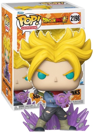 FUNKO POP: ANIMATION #2198 - DRAGON BALL Z - SUPER SAIYAN TRUNKS