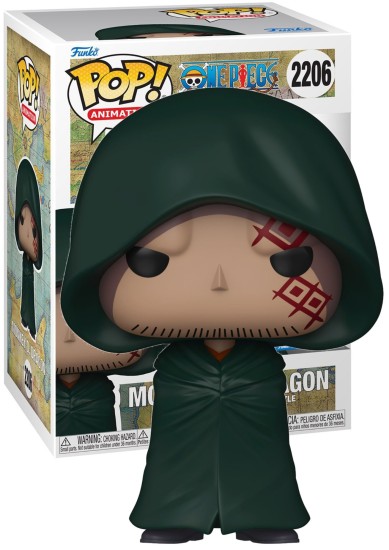 FUNKO POP: ANIMATION #2206 - ONE PIECE - MONKEY D. DRAGON