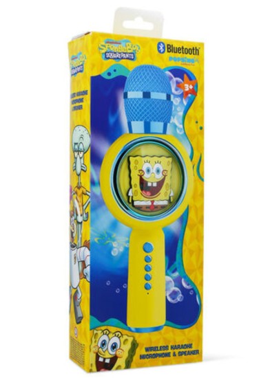 OTL- SPONGEBOB KARAOKE MICROPHONE & SPEAKER