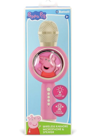 OTL- PEPPA PIG KARAOKE MICROPHONE & SPEAKER