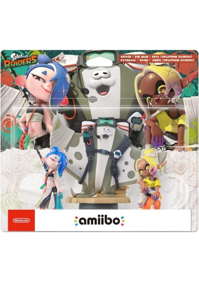 AMIIBO SPLATOON RAIDERS 3-SET