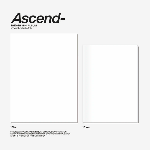 ZEROBASEONE – The 6th Mini Album - Ascend- (Photobook Ver.)