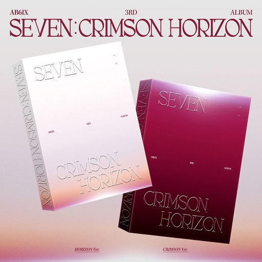 AB6IX – 3RD ALBUM [SEVEN : CRIMSON HORIZON] (PHOTOBOOK VER.) (Random)