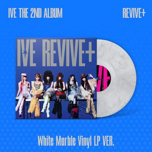 IVE – THE 2ND ALBUM REVIVE+ (White Marble Vinyl LP VER.)