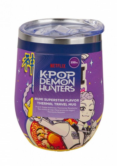 Cinereplicas: K-Pop Demon Hunters - Rumi Superstar Flavor Travel Mug