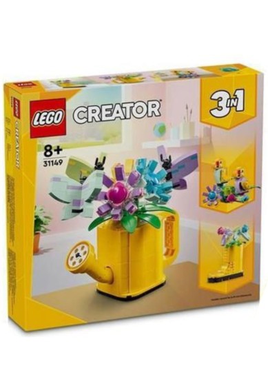 LEGO CREATOR: FLOWERS IN WATERING CAN 3IN1 TOY