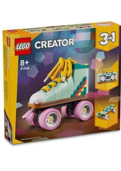 LEGO CREATOR: RETRO ROLLER SKATE 3IN1 TOY