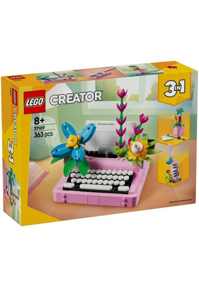 LEGO CREATOR: TYPEWRITER WITH FLOWERS