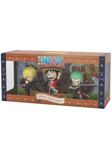 Freeny's Hidden Dissectibles: One Piece Luffy, Zoro and Sanji