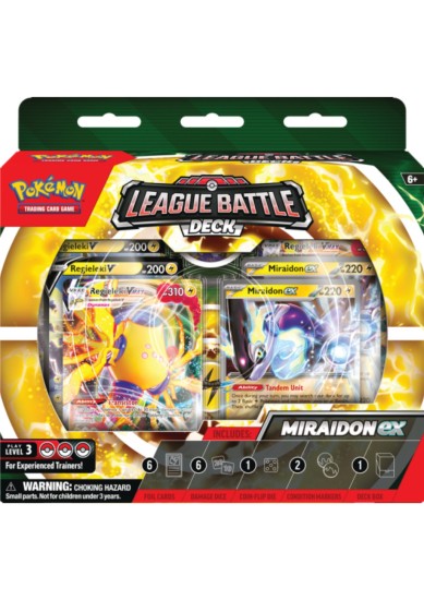 POKEMON TCG - Miraidon ex League Battle Deck
