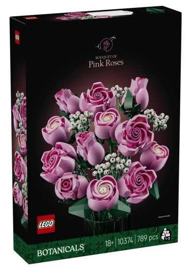 LEGO BOTANICALS: BOUQUET OF PINK ROSES