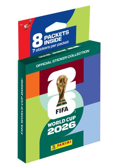 PANINI FIFA WORLD CUP 2026: OFFICIAL STICKER COLLECTION - ECO BLISTER
