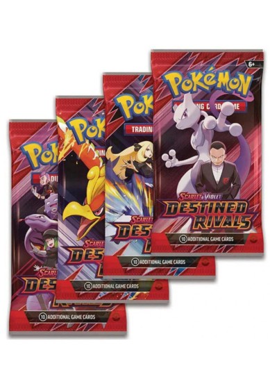 POKEMON TRADING CARD GAME  – SCARLET & VIOLET -DESTINED RIVALS - BOOSTER PACK