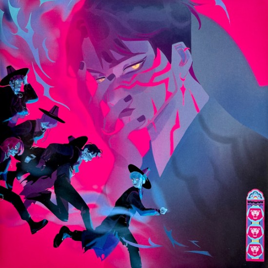Various – KPop Demon Hunters (Vinyl, LP, Album, Record Store Day, Reissue, Repress, Black Transparent With Blue & Purple Splatter, Gatefold, Saja Boys Edition)