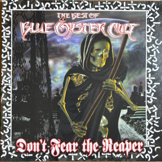 Blue Öyster Cult – Don't Fear The Reaper - The Best Of Blue Öyster Cult (2 x Vinyl, LP, Compilation, Limited Edition, Numbered, Reissue, Repress, Clear & Black Marbled)