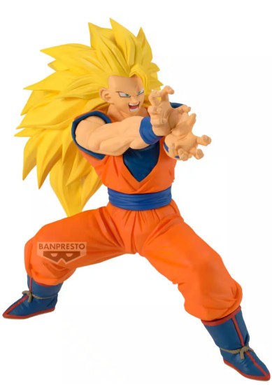 BANPRESTO MATCH MAKERS: DRAGON BALL Z - SUPER SAIYAN 3 SON GOKU STATUE (16CM)