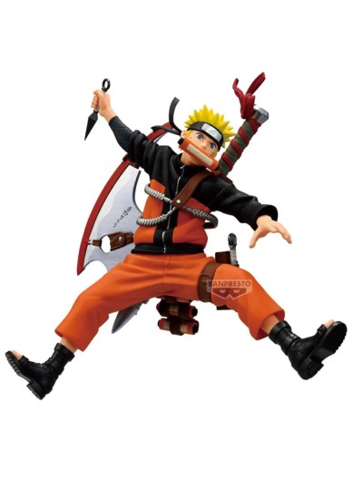BANPRESTO VIBRATION STARS: NARUTO 72 SERIES 33 - NARUTO UZUMAKI STATUE (16CM)