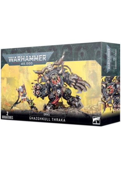 WARHAMMER 40K - ORKS - GHAZGHKULL THRAKA (2 CITADEL MINATURES)
