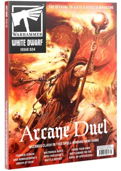 WARHAMMER WHITE DWARF MAGAZINE #524 (ENGLISH)