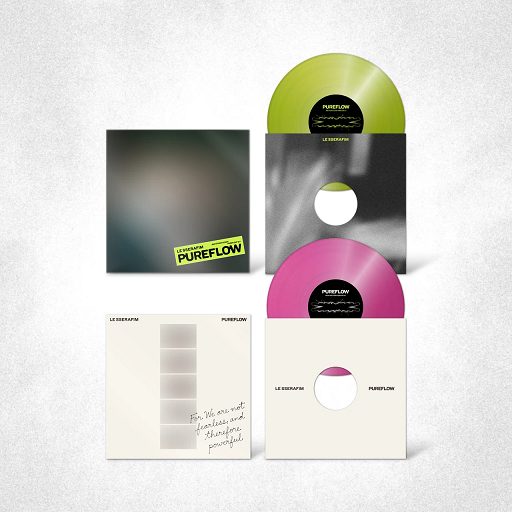 LE SSERAFIM – 2nd Studio Album ‘PUREFLOW’ pt.1 (Vinyl) (Random)