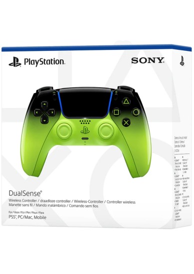 PS5 SONY DUALSENSE WIRELESS CONTROLLER - REMIX GREEN
