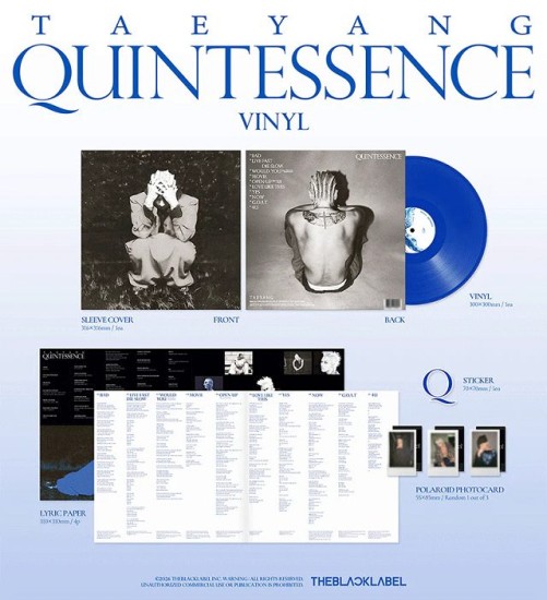 TAEYANG (Big Bang) QUINTESSENCE (Vinyl, LP, Album) - Image 2