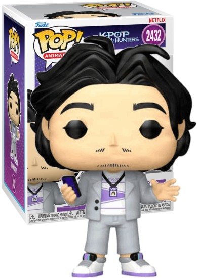 Funko Pop! #2432 Animation: K-Pop Demon Hunters - Bobby Vinyl Figure