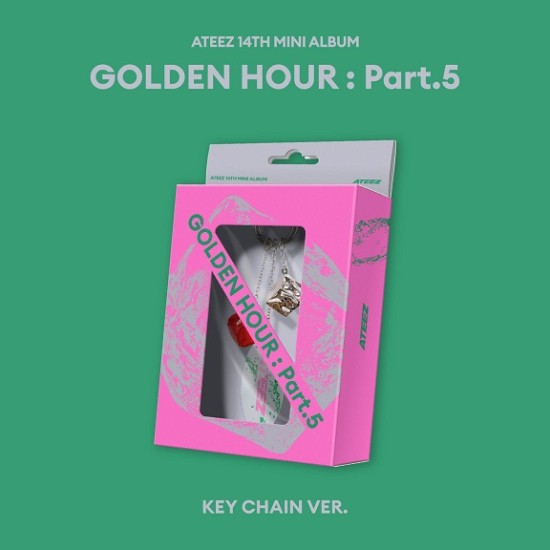 ATEEZ – 14TH MINI ALBUM - GOLDEN HOUR : Part.5 (KEY CHAIN VER.)